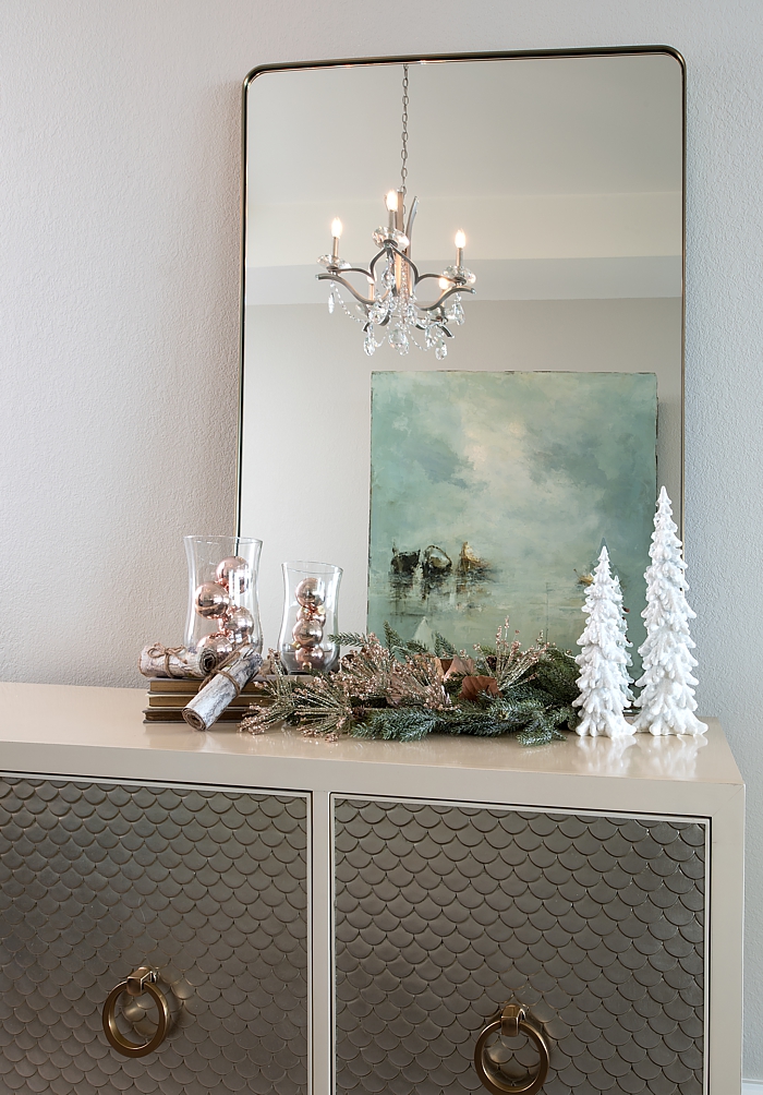 Your entryway should welcome visitors with the holiday spirit.
