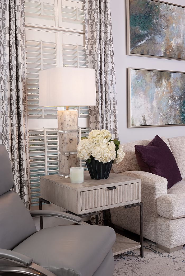 SPRUCED specializes in custom window treatments that add beautiful layers to your bedroom or living room. Let us complete your space with draperies.