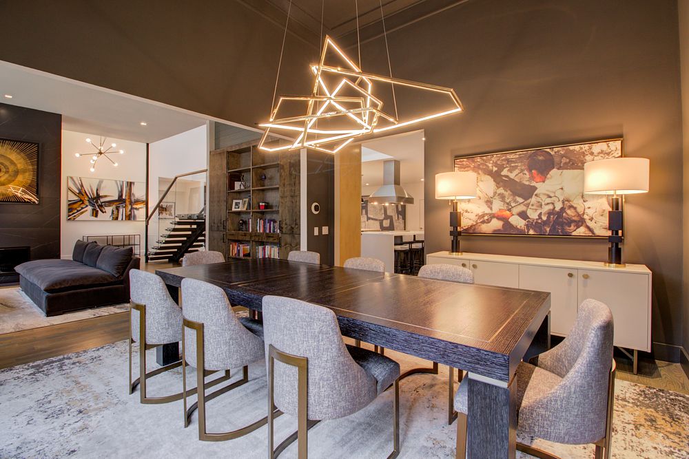A harmonious color scheme combines complementary colors, tones and shades to create a cohesive look.