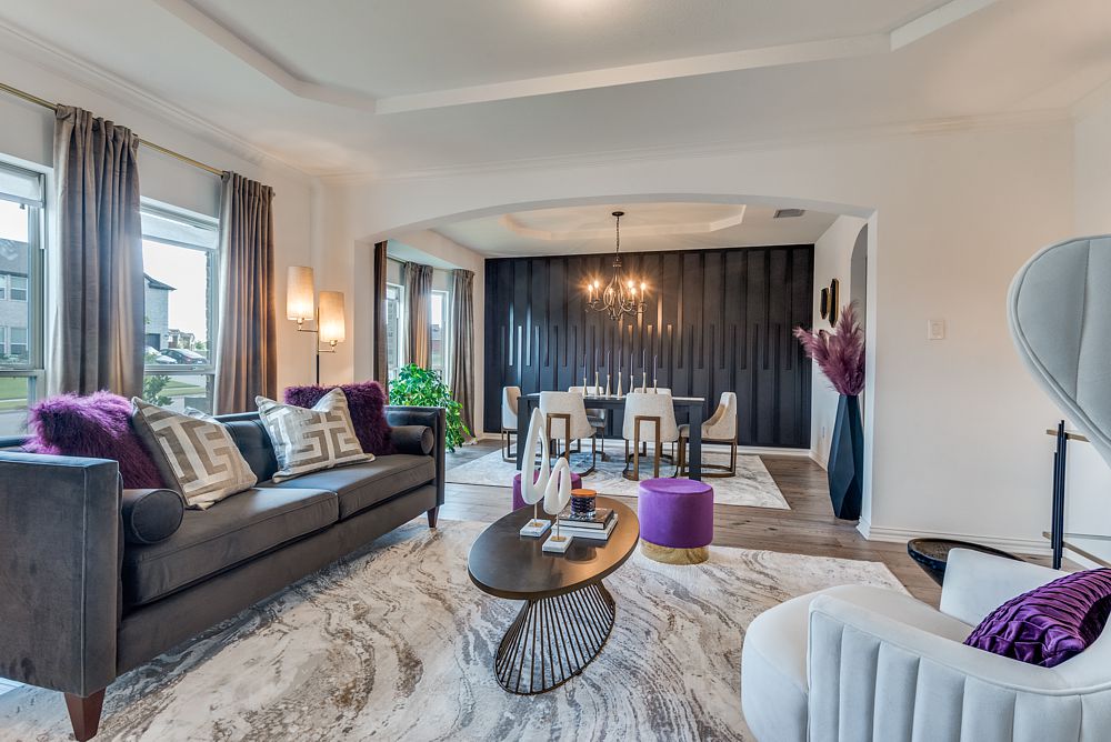Strategic furniture placement promotes both function and harmony, like ensuring seating encourages conversation or keeping pathways clear to maintain openness.