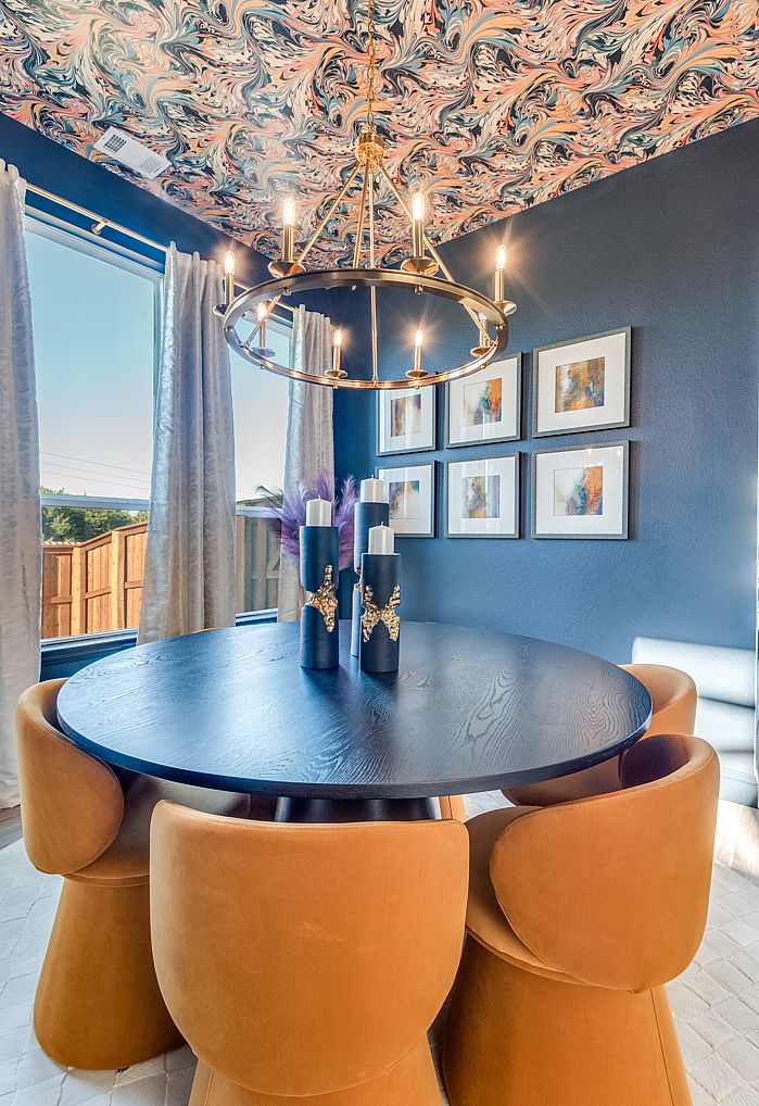 A Dining Room with Visual Impact