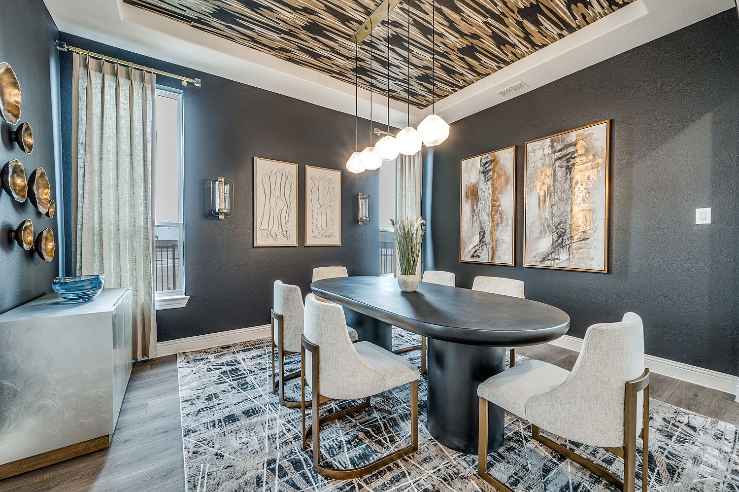 Follow the 60-30-10 rule and use three to five colors throughout your home. 